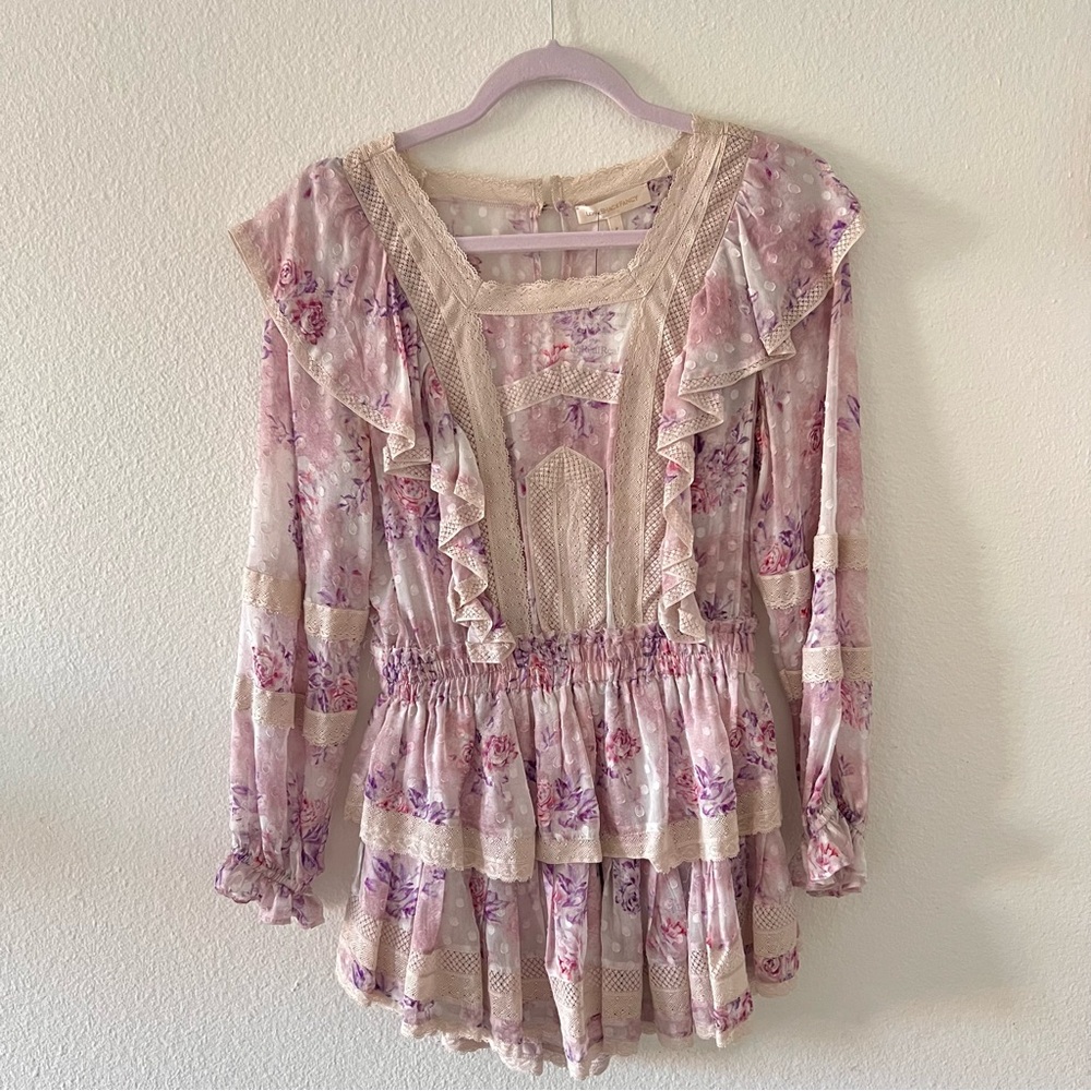 LoveShackFancy Purple Dress - Petite